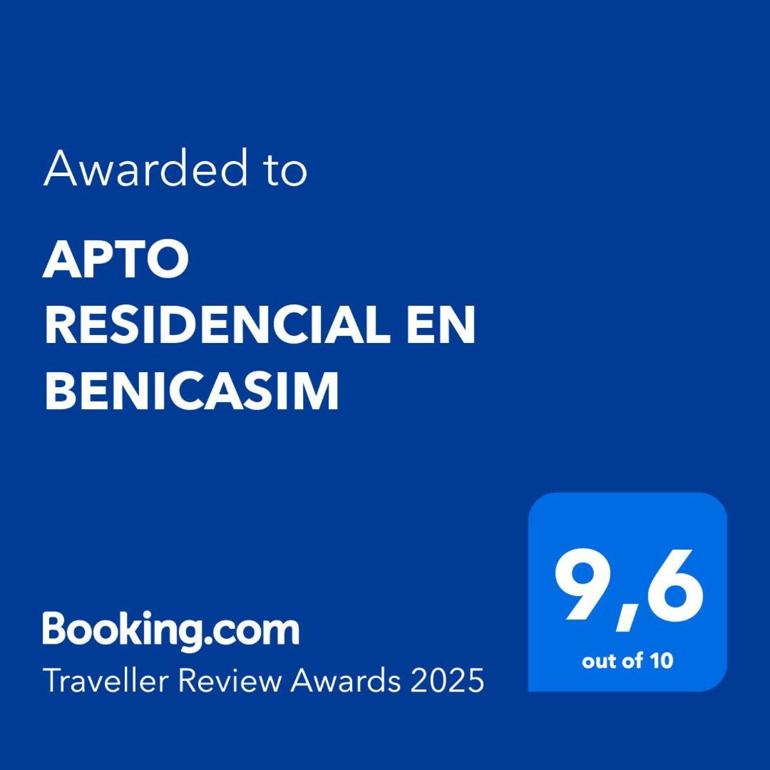 Apto Residencial En Benicasim 베니카씸 외부 사진